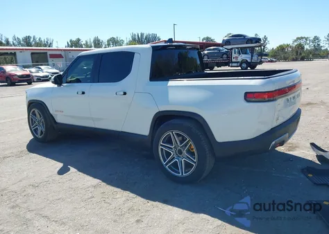 2023 Rivian R1T Adventure Quad-Motor Large Pack from USA, damaged, VIN 7FCTGAAAXPN019295